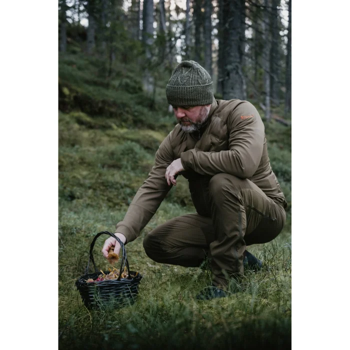 Kurtka Męska PINEWOOD Abisko Insulation Hybrind - Olive Green (5259)